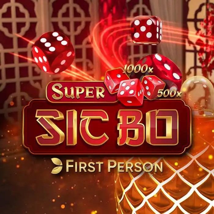 Super Sic Bo by Evolution, showcased at instantcasino-de.com – game logo