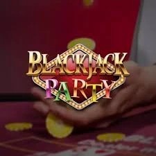 Official Live Dealer logo: Blackjack Party by Evolution at Instant Casino
