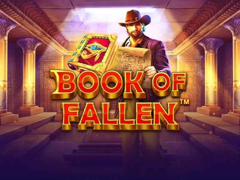 Book of the Fallen slot visual from Pragmatic Play available on instantcasino-de.com