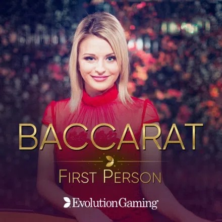 Try First Person Baccarat slot by Evolution on instantcasino-de.com – logo image