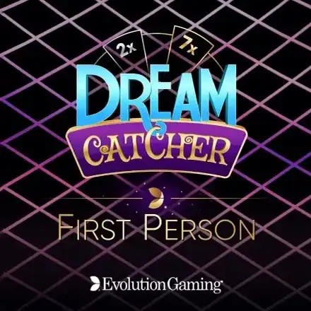 First Person Dream Catcher logo – Table Games by Evolution at Instant Casino