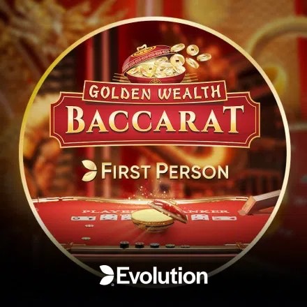 First Person Golden Wealth Baccarat – slot by Evolution, featured at instantcasino-de.com