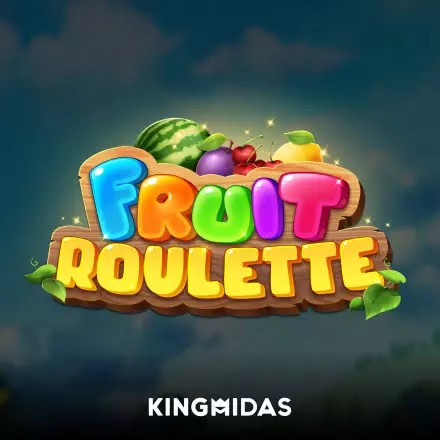Fruit Roulette online game logo by King Midas on instantcasino-de.com