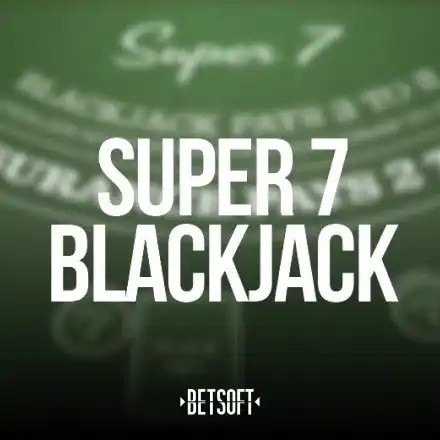 Super 7 Blackjack casino game by Betsoft Gaming – featured logo at Instant Casino