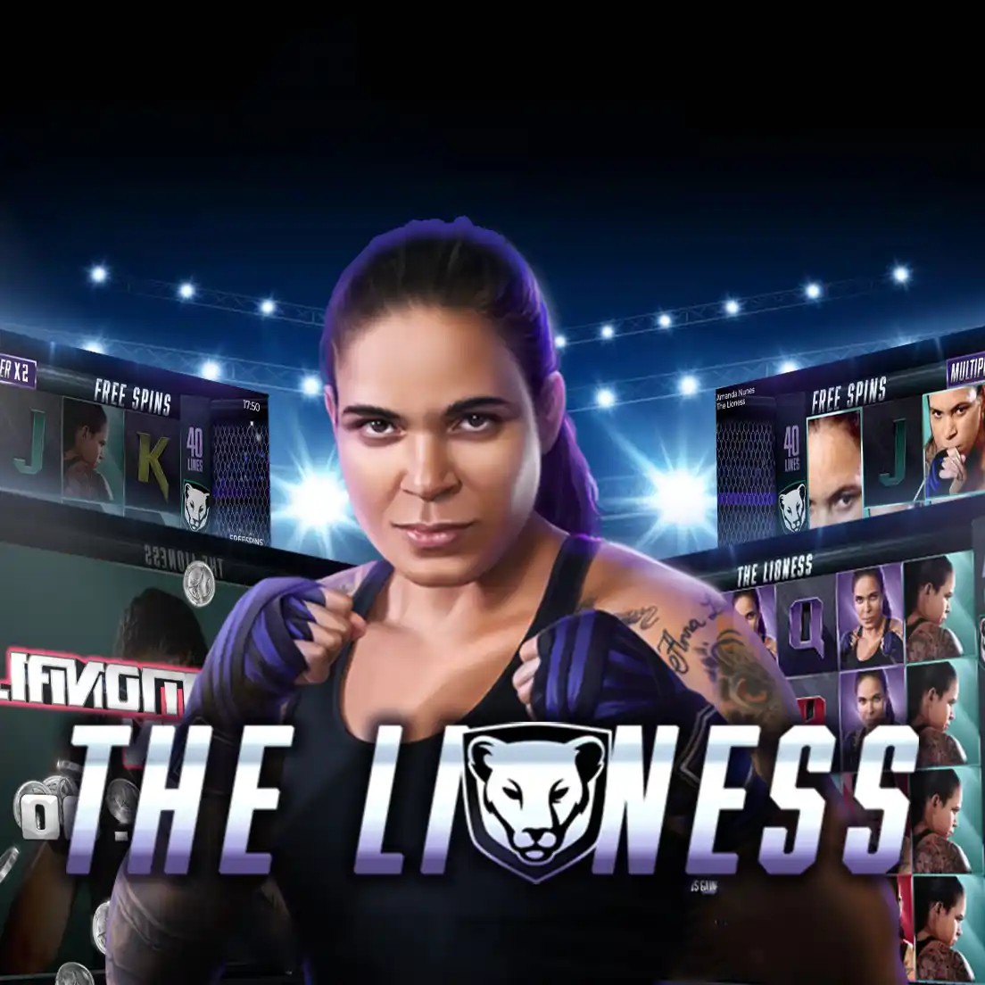 The Lioness logo – Slots by MGA Games at Instant Casino