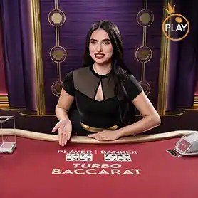 Turbo Baccarat slot icon by Pragmatic Play, available at Instant Casino