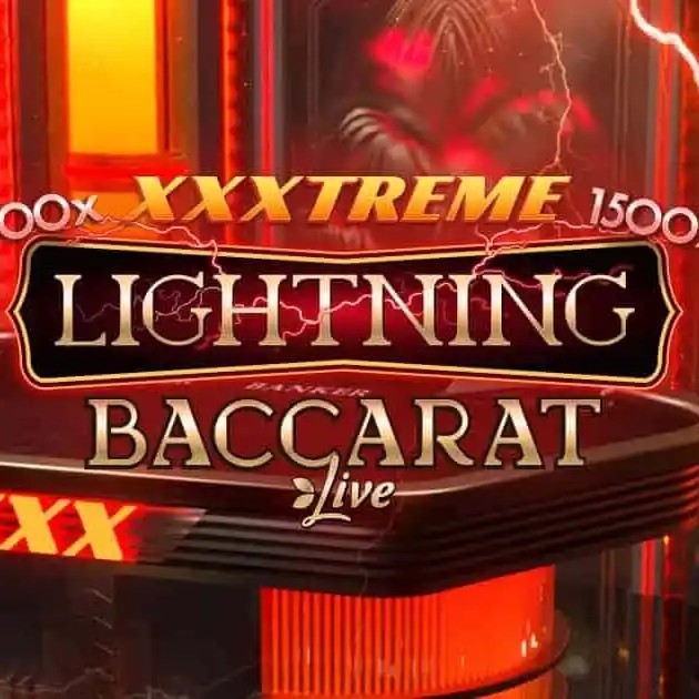 XXXtreme Lightning Baccarat casino game by Evolution – featured logo at Instant Casino